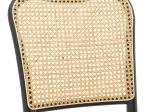 ΚΑΡΕΚΛΑ ΣΤΟΙΒΑΖΟΜΕΝΗ ZOZELE PAKOWORLD ΦΥΣΙΚΟ RATTAN PE-ΜΑΥΡΟ TOON WOOD 45X51X88ΕΚ