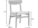ΚΑΡΕΚΛΑ EAPRINE PAKOWORLD ΦΥΣΙΚΟ ΣΧΟΙΝΙ-RUBBERWOOD 49X53X77ΕΚ