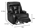 ΠΟΛΥΘΡΟΝΑ RELAX TERPSI PAKOWORLD ΚΑΦΕ PU 80X94X100ΕΚ
