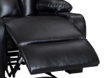 ΠΟΛΥΘΡΟΝΑ RELAX ΜΕ ΜΗΧΑΝΙΣΜΟ MASSAGE TERPSI PAKOWORLD ΜΑΥΡΟ PU 80X94X102ΕΚ
