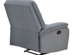ΠΟΛΥΘΡΟΝΑ RELAX ΜΕ ΜΗΧΑΝΙΣΜΟ MASSAGE TERPSI PAKOWORLD ΓΚΡΙ ΒΕΛΟΥΔΟ 80X94X100ΕΚ