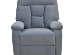 ΠΟΛΥΘΡΟΝΑ RELAX ΜΕ ΜΗΧΑΝΙΣΜΟ MASSAGE TERPSI PAKOWORLD ΓΚΡΙ ΒΕΛΟΥΔΟ 80X94X100ΕΚ