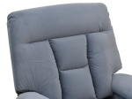 ΠΟΛΥΘΡΟΝΑ RELAX ΜΕ ΜΗΧΑΝΙΣΜΟ MASSAGE TERPSI PAKOWORLD ΓΚΡΙ ΒΕΛΟΥΔΟ 80X94X100ΕΚ