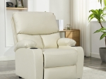 ΠΟΛΥΘΡΟΝΑ RELAX ΜΕ ΠΟΤΗΡΟΘΗΚΗ GARTIA PAKOWORLD PU ΣΕ ΚΡΕΜ ΑΠΟΧΡΩΣΗ 79X94X102ΕΚ