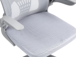 ΚΑΡΕΚΛΑ ΓΡΑΦΕΙΟΥ ΕΡΓΑΣΙΑΣ ANNALISE PAKOWORLD MESH ΓΚΡΙ 57X53X100ΕΚ