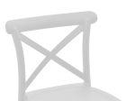 ΣΚΑΜΠΟ ΜΠΑΡ CROSSIE PAKOWORLD PP ΛΕΥΚΟ 44X44X113ΕΚ