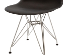 ΚΑΡΕΚΛΑ ADELLE PAKOWORLD PP ΜΑΥΡΟ-INOX ΠΟΔΙ 46X55X81ΕΚ