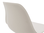 ΚΑΡΕΚΛΑ ADELLE PAKOWORLD PP ΛΕΥΚΟ-INOX ΠΟΔΙ 46X55X81ΕΚ