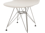 ΚΑΡΕΚΛΑ ADELLE PAKOWORLD PP ΛΕΥΚΟ-INOX ΠΟΔΙ 46X55X81ΕΚ