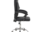 ΚΑΡΕΚΛΑ ΓΡΑΦΕΙΟΥ ΔΙΕΥΘΥΝΤΗ GLORIN PAKOWORLD ΜΑΥΡΟ PU 60X68X128ΕΚ