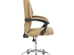 ΚΑΡΕΚΛΑ ΓΡΑΦΕΙΟΥ ΔΙΕΥΘΥΝΤΗ GLORIN PAKOWORLD ΜΠΕΖ PU 60X68X128ΕΚ