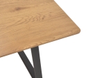 ΤΡΑΠΕΖΙ WINOR PAKOWORLD ΦΥΣΙΚΟ MDF-ΠΟΔΙ ΜΑΥΡΟ ΜΕΤΑΛΛΙΚΟ 160X90X75ΕΚ