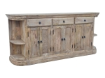 ΜΠΟΥΦΕΣ FREKLIAN INART ΦΥΣΙΚΟ ΜΑΣΙΦ MANGO ΞΥΛΟ 200X42X90ΕΚ