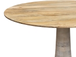 ΤΡΑΠΕΖΙ HOLY INART MANGO ΞΥΛΟ ΣΕ ΦΥΣΙΚΟ ΧΡΩΜΑ Φ97X80ΕΚ