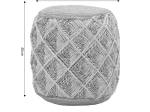 ΣΚΑΜΠΟ YTON INART ΜΠΕΖ 100% ΓΙΟΥΤΑ 40X40X40ΕΚ