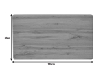 ΕΠΙΦΑΝΕΙΑ ΤΡΑΠΕΖΙΟΥ WIMEJA PAKOWORLD Τ.WERZALIT ΣΕ OAK ΑΠΟΧΡΩΣΗ 120X80ΕΚ