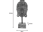 ΕΠΙΤΡΑΠΕΖΙΟ ΔΙΑΚΟΣΜΗΤΙΚΟ ΒΟΥΔΑΣ MASK INART ΦΥΣΙΚΟ ΜΑΝΓΚΟ ΞΥΛΟ-ΜΕΤΑΛΛΟ 20X18.5X48.5ΕΚ
