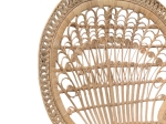 ΠΟΛΥΘΡΟΝΑ DOROTHY INART ΜΕ ΜΠΕΖ ΜΑΞΙΛΑΡΙ-ΦΥΣΙΚΟ RATTAN 115X57X150ΕΚ
