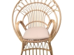 ΠΟΛΥΘΡΟΝΑ BOLONI INART ΜΕ ΜΠΕΖ ΜΑΞΙΛΑΡΙ-ΦΥΣΙΚΟ RATTAN 100X67X120ΕΚ