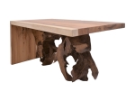ΤΡΑΠΕΖΙ ΣΑΛΟΝΙΟΥ CARDI INART ΚΑΡΥΔΙ TEAK ΞΥΛΟ 110X60X50ΕΚ