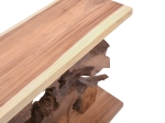 ΚΟΝΣΟΛΑ NASIOL INART ΦΥΣΙΚΟ ΜΑΣΙΦ ΞΥΛΟ TEAK 120X40X75ΕΚ