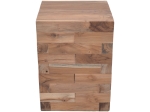 ΒΟΗΘΗΤΙΚΟ ΤΡΑΠΕΖΙ WERZY INART ΦΥΣΙΚΟ ΜΑΣΙΦ ΞΥΛΟ TEAK 35X35X49ΕΚ