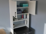 ΕΠΙΠΛΟ ΠΛΥΝΤΗΡΙΟΥ HIFRO PAKOWORLD ΛΕΥΚΟ ΜΕΛΑΜΙΝΗΣ 65X27X185.5ΕΚ