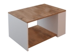 ΤΡΑΠΕΖΙ ΣΑΛΟΝΙΟΥ NOIL PAKOWORLD OAK-ΛΕΥΚΟ ΜΕΛΑΜΙΝΗΣ 90X60X48ΕΚ