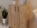 ΝΤΟΥΛΑΠΙ YVEN PAKOWORLD OAK ΜΕΛΑΜΙΝΗΣ 65X32X83ΕΚ