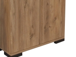 ΝΤΟΥΛΑΠΙ YVEN PAKOWORLD OAK ΜΕΛΑΜΙΝΗΣ 65X32X83ΕΚ