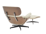 ΠΟΛΥΘΡΟΝΑ-ΥΠΟΠΟΔΙΟ RELAX JENNA PAKOWORLD ΜΠΕΖ PU- PLYWOOD ΚΑΡΥΔΙ-ΒΑΣΗ ΧΡΩΜΙΟΥ 82X92X82ΕΚ