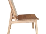 ΠΟΛΥΘΡΟΝΑ VIBORG PAKOWORLD ΦΥΣΙΚΟ TEAK ΞΥΛΟ-ΦΥΣΙΚΟ RATTAN 60X75X87ΕΚ