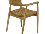 ΠΟΛΥΘΡΟΝΑ DENVERONE PAKOWORLD ΦΥΣΙΚΟ TEAK ΞΥΛΟ ΚΑΙ ΨΑΘΑ 57X54X79ΕΚ