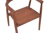 ΠΟΛΥΘΡΟΝΑ JAMBENE PAKOWORLD TEAK ΞΥΛΟ ΣΕ ΚΑΡΥΔΙ ΑΠΟΧΡΩΣΗ 57X54X79ΕΚ