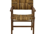 ΠΟΛΥΘΡΟΝΑ REFANE PAKOWORLD ΦΥΣΙΚΟ TEAK ΞΥΛΟ-ΨΑΘΑ 55X60X85ΕΚ