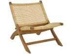 ΠΟΛΥΘΡΟΝΑ JERENZE PAKOWORLD ΦΥΣΙΚΟ TEAK ΞΥΛΟ-ΦΥΣΙΚΟ RATTAN 65X78X68ΕΚ