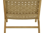 ΠΟΛΥΘΡΟΝΑ FOLDERE PAKOWORLD ΦΥΣΙΚΟ TEAK ΞΥΛΟ-PE ΣΧΟΙΝΙ 65X78X68ΕΚ