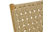 ΠΟΛΥΘΡΟΝΑ FOLDERE PAKOWORLD ΦΥΣΙΚΟ TEAK ΞΥΛΟ-PE ΣΧΟΙΝΙ 65X78X68ΕΚ