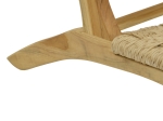 ΠΟΛΥΘΡΟΝΑ FOLDERE PAKOWORLD ΦΥΣΙΚΟ TEAK ΞΥΛΟ-PE ΣΧΟΙΝΙ 65X78X68ΕΚ