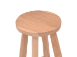 ΣΚΑΜΠΟ CHARLOCE PAKOWORLD TEAK ΞΥΛΟ ΣΕ ΦΥΣΙΚΗ ΑΠΟΧΡΩΣΗ Φ35X62ΕΚ