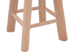 ΣΚΑΜΠΟ CHARLOCE PAKOWORLD TEAK ΞΥΛΟ ΣΕ ΦΥΣΙΚΗ ΑΠΟΧΡΩΣΗ Φ35X62ΕΚ