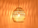 ΦΩΤΙΣΤΙΚΟ ΟΡΟΦΗΣ IRDEN INART RATTAN ΣΕ ΦΥΣΙΚΗ ΑΠΟΧΡΩΣΗ Φ50X40ΕΚ