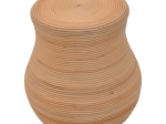 ΣΚΑΜΠΟ BULATEN INART RATTAN ΣΕ ΦΥΣΙΚΗ ΑΠΟΧΡΩΣΗ Φ45X45ΕΚ