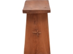 ΣΚΑΜΠΟ SHOGUN PAKOWORLD TEAK ΞΥΛΟ ΣΕ ΦΥΣΙΚΗ ΑΠΟΧΡΩΣΗ 46X28X46ΕΚ