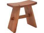 ΣΚΑΜΠΟ SHOGUN PAKOWORLD TEAK ΞΥΛΟ ΣΕ ΦΥΣΙΚΗ ΑΠΟΧΡΩΣΗ 46X28X46ΕΚ