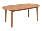 ΤΡΑΠΕΖΙ SKYL PAKOWORLD TEAK ΞΥΛΟ ΣΕ ΦΥΣΙΚΗ ΑΠΟΧΡΩΣΗ 190X90X75ΕΚ