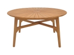 ΤΡΑΠΕΖΙ COLEN PAKOWORLD TEAK ΞΥΛΟ ΣΕ ΦΥΣΙΚΗ ΑΠΟΧΡΩΣΗ Φ150X75ΕΚ
