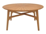 ΤΡΑΠΕΖΙ COLEN PAKOWORLD TEAK ΞΥΛΟ ΣΕ ΦΥΣΙΚΗ ΑΠΟΧΡΩΣΗ Φ180X75ΕΚ