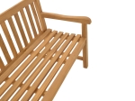 ΚΑΝΑΠΕΣ NAT PAKOWORLD TEAK ΞΥΛΟ ΣΕ ΦΥΣΙΚΗ ΑΠΟΧΡΩΣΗ 120X57X96ΕΚ