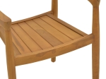 ΠΟΛΥΘΡΟΝΑ GANNY PAKOWORLD TEAK ΞΥΛΟ ΣΕ ΦΥΣΙΚΗ ΑΠΟΧΡΩΣΗ 59X56X71ΕΚ